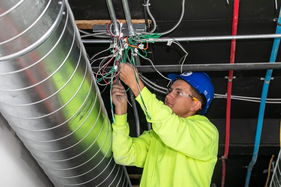 Electrician at Work