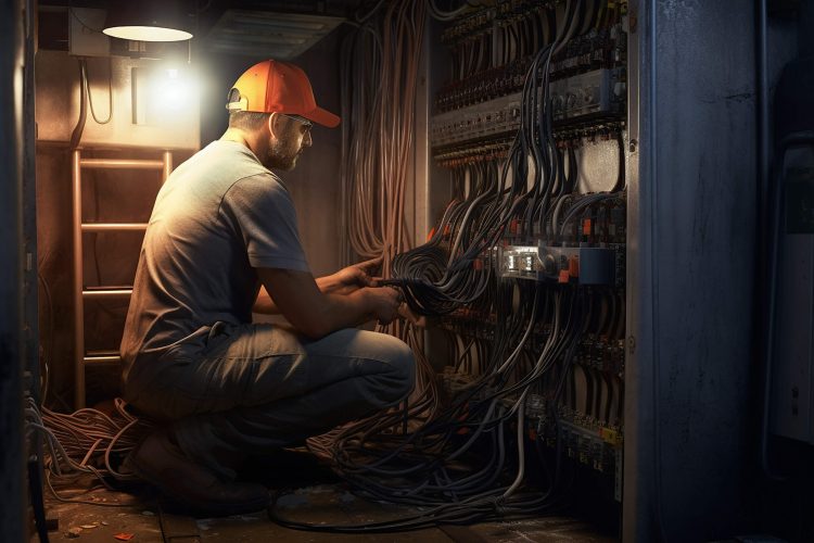 Electrician at Work