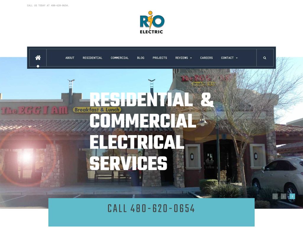 Rio Electric website